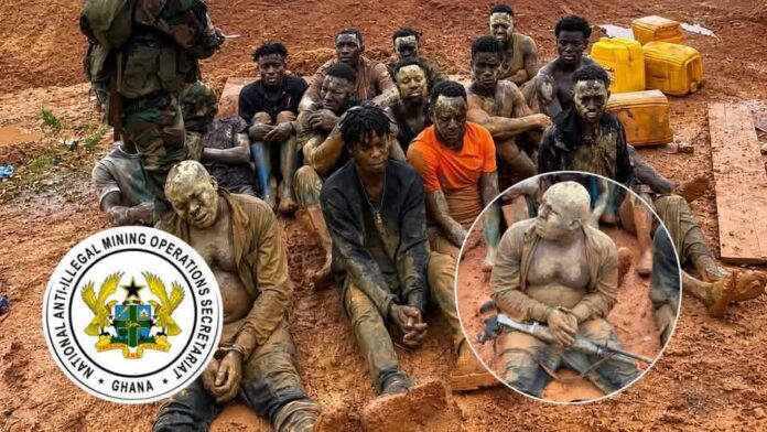 Mpohor Fiase illegal miners
