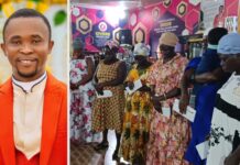 Prophet Wisdom Aha Supports Church Members With GH¢50,000 Business Capital