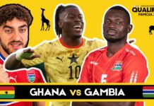 Live: Ghana vs Gambia
